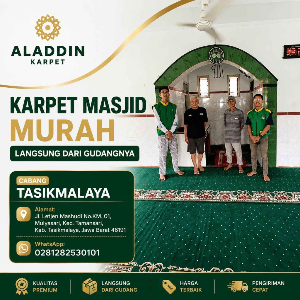 Karpet Murah Tasikmalaya Untuk Masjid Nyaman Dan Hemat