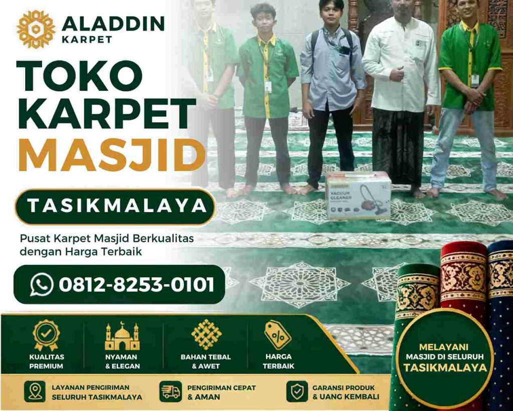 Karpet Polos Tasikmalaya Untuk Masjid Yang Rapi Dan Nyaman