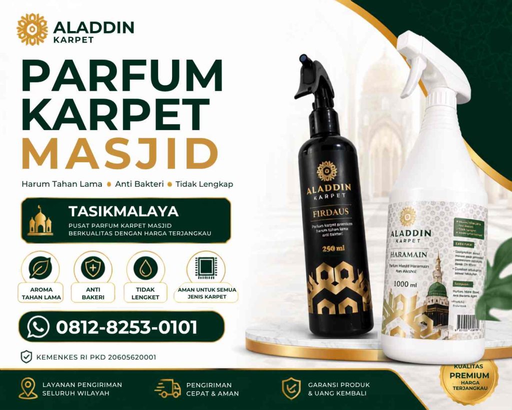 Toko Parfum Karpet Masjid Tasikmalaya Solusi Praktis Menjaga Karpet Tetap Harum dan Nyaman